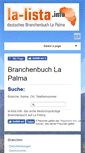 Mobile Screenshot of la-lista.info